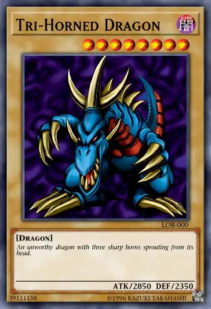 Edison Rulings for Tri-Horned Dragon